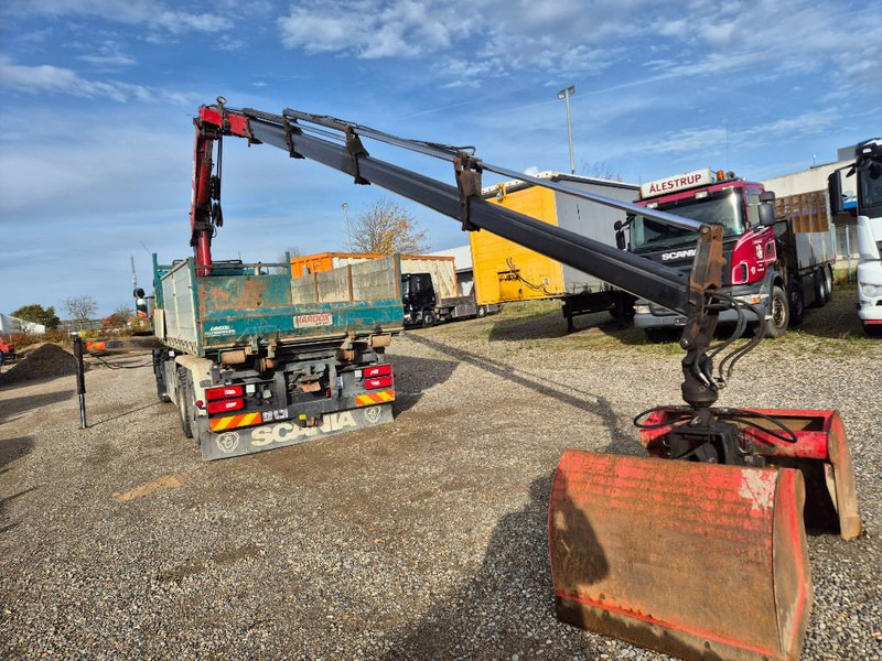 Scania P450 6x2/4 // HMF 2223 K4 // 3-way tip - Vinçli kamyon: fotoğraf 2 Scania P450 6x2/4 // HMF 2223 K4 // 3-way tip - Vinçli kamyon: fotoğraf 2