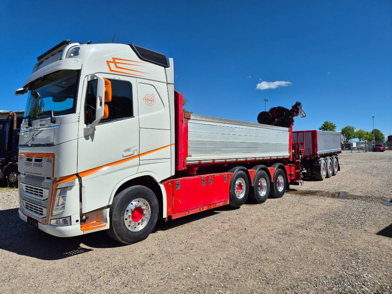 Volvo FH540 8x4 // Tipper // Hiab 288 EP-5 HIPRO/ - Vinçli kamyon: fotoğraf 4 Volvo FH540 8x4 // Tipper // Hiab 288 EP-5 HIPRO/ - Vinçli kamyon: fotoğraf 4