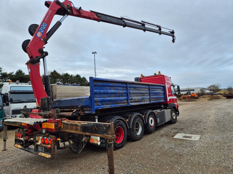 Volvo FMX 500 8x4/4 // HMF 2120 K4 // 3 side tipper - Vinçli kamyon: fotoğraf 5 Volvo FMX 500 8x4/4 // HMF 2120 K4 // 3 side tipper - Vinçli kamyon: fotoğraf 5