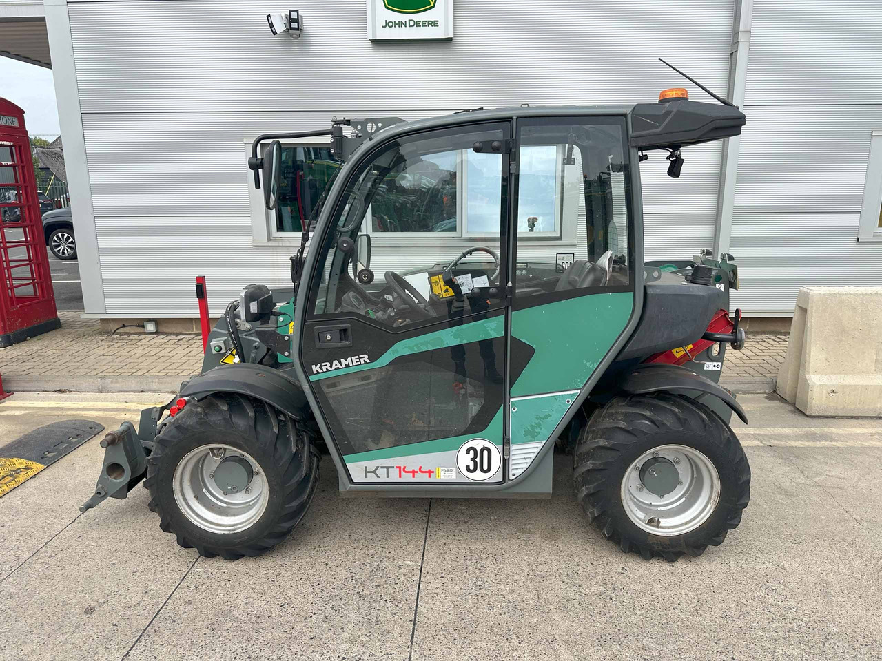 Kramer KT144 - Teleskopik yükleyici: fotoğraf 5 Kramer KT144 - Teleskopik yükleyici: fotoğraf 5