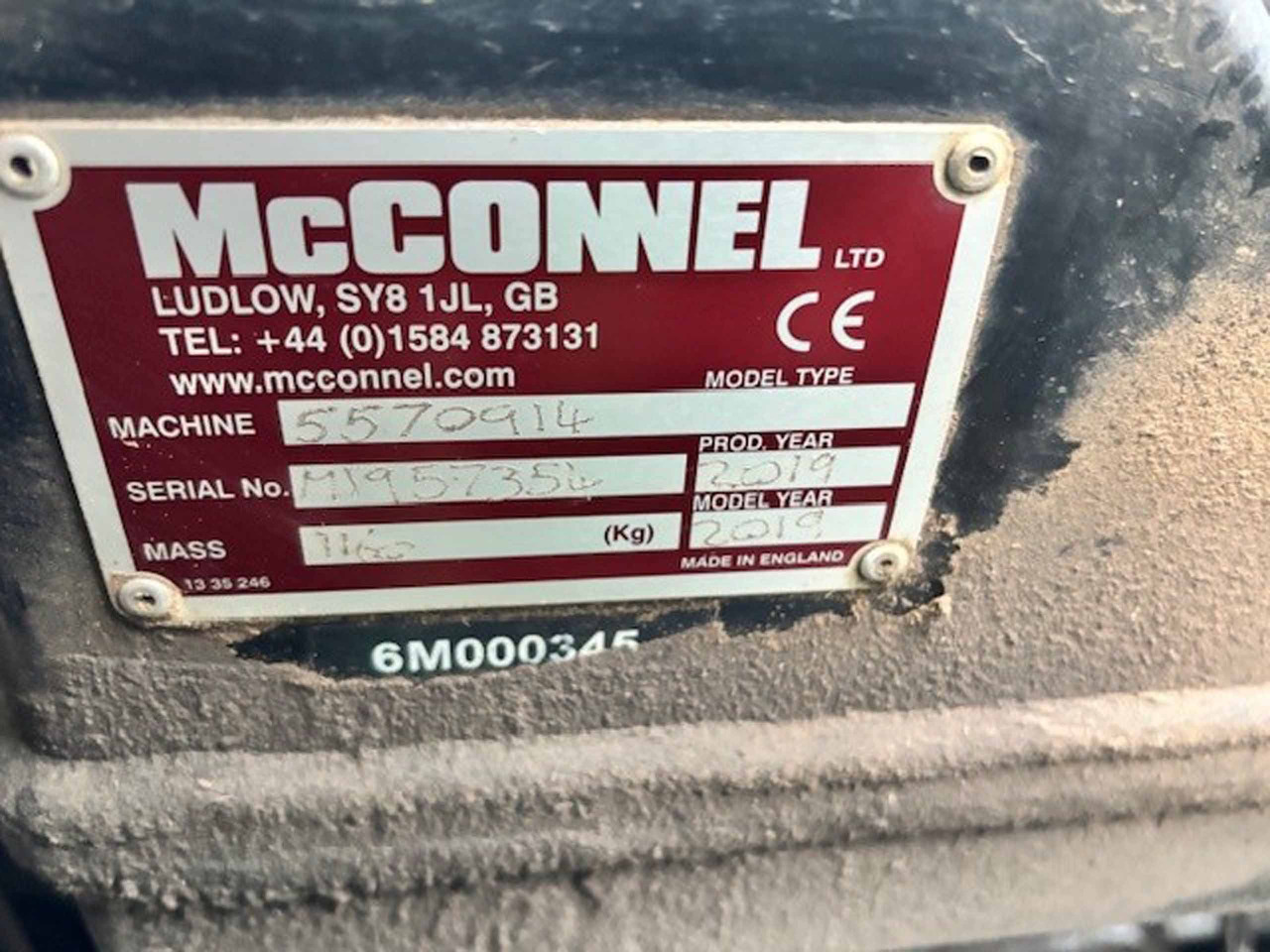 McConnel PA5570 - Çalı parçalama makinesi: fotoğraf 2 McConnel PA5570 - Çalı parçalama makinesi: fotoğraf 2