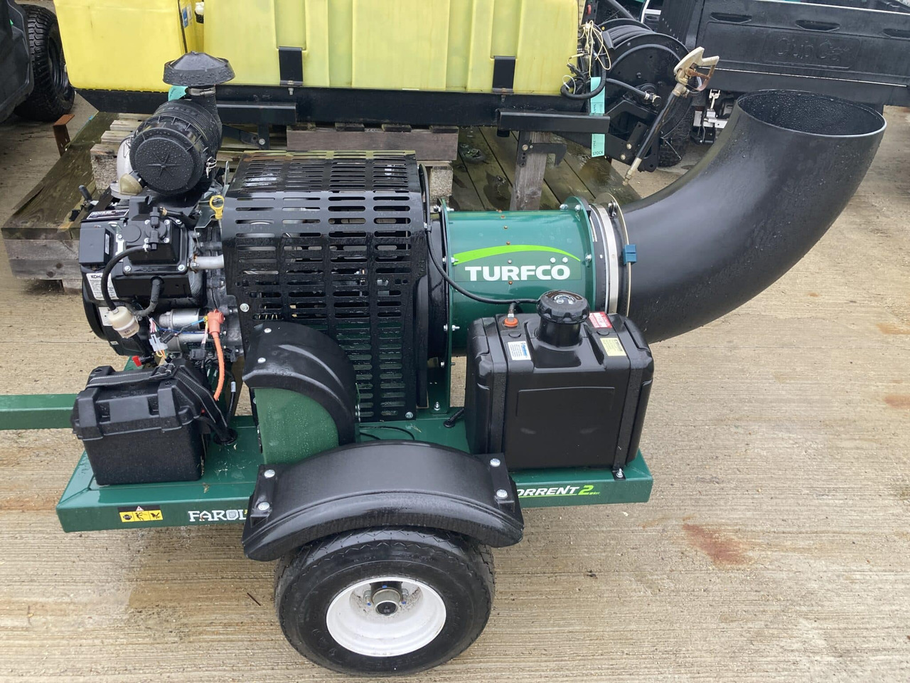Turfco Torrent II blower - Bahçe makinesi: fotoğraf 1 Turfco Torrent II blower - Bahçe makinesi: fotoğraf 1
