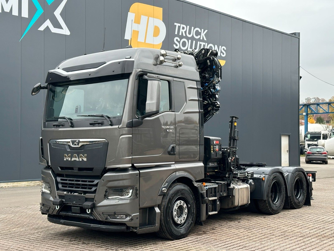 MAN TGX 26.580 6x4 Kran Hiab 302-6 + Jib-4 - Çekici: fotoğraf 2 MAN TGX 26.580 6x4 Kran Hiab 302-6 + Jib-4 - Çekici: fotoğraf 2