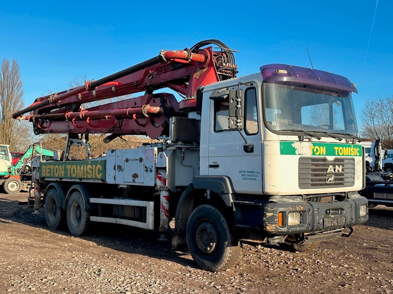 MAN FE 310 6X4 Cifa 36m Betonpumpe - Mobil beton pompası: fotoğraf 1 MAN FE 310 6X4 Cifa 36m Betonpumpe - Mobil beton pompası: fotoğraf 1
