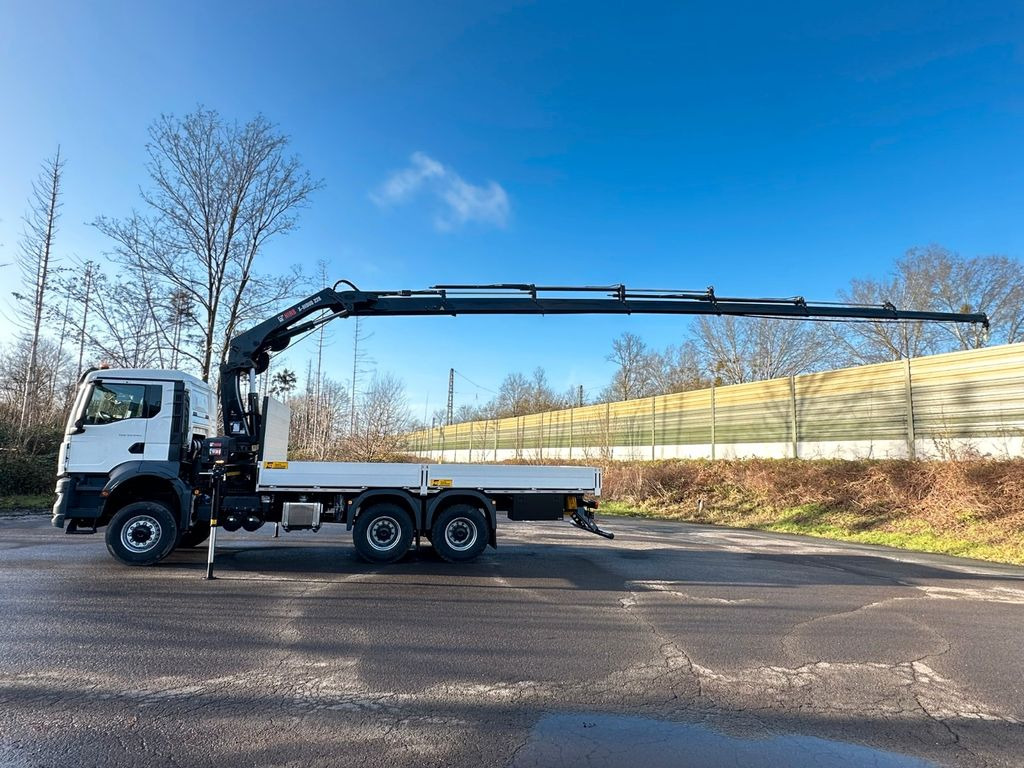 MAN TGS 33.440 6x6 Kran HIAB 228-6 - Sal/ Açık kasa kamyon, Vinçli kamyon: fotoğraf 3 MAN TGS 33.440 6x6 Kran HIAB 228-6 - Sal/ Açık kasa kamyon, Vinçli kamyon: fotoğraf 3