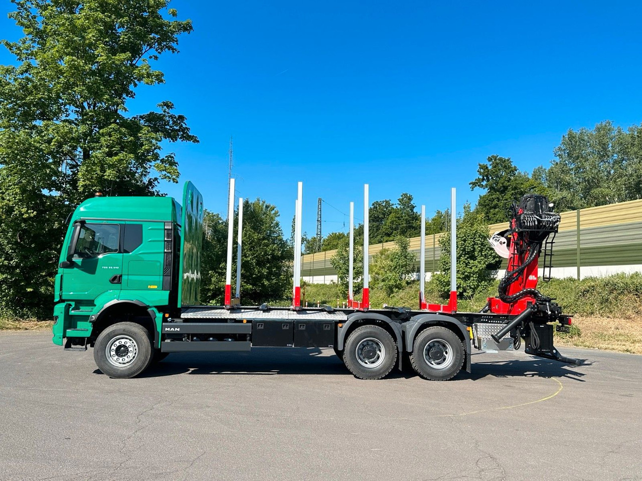 MAN TGS 33.510 6X4 BB Euro6e EPSILON 150Z - Tomruk kamyonu, Vinçli kamyon: fotoğraf 3 MAN TGS 33.510 6X4 BB Euro6e EPSILON 150Z - Tomruk kamyonu, Vinçli kamyon: fotoğraf 3