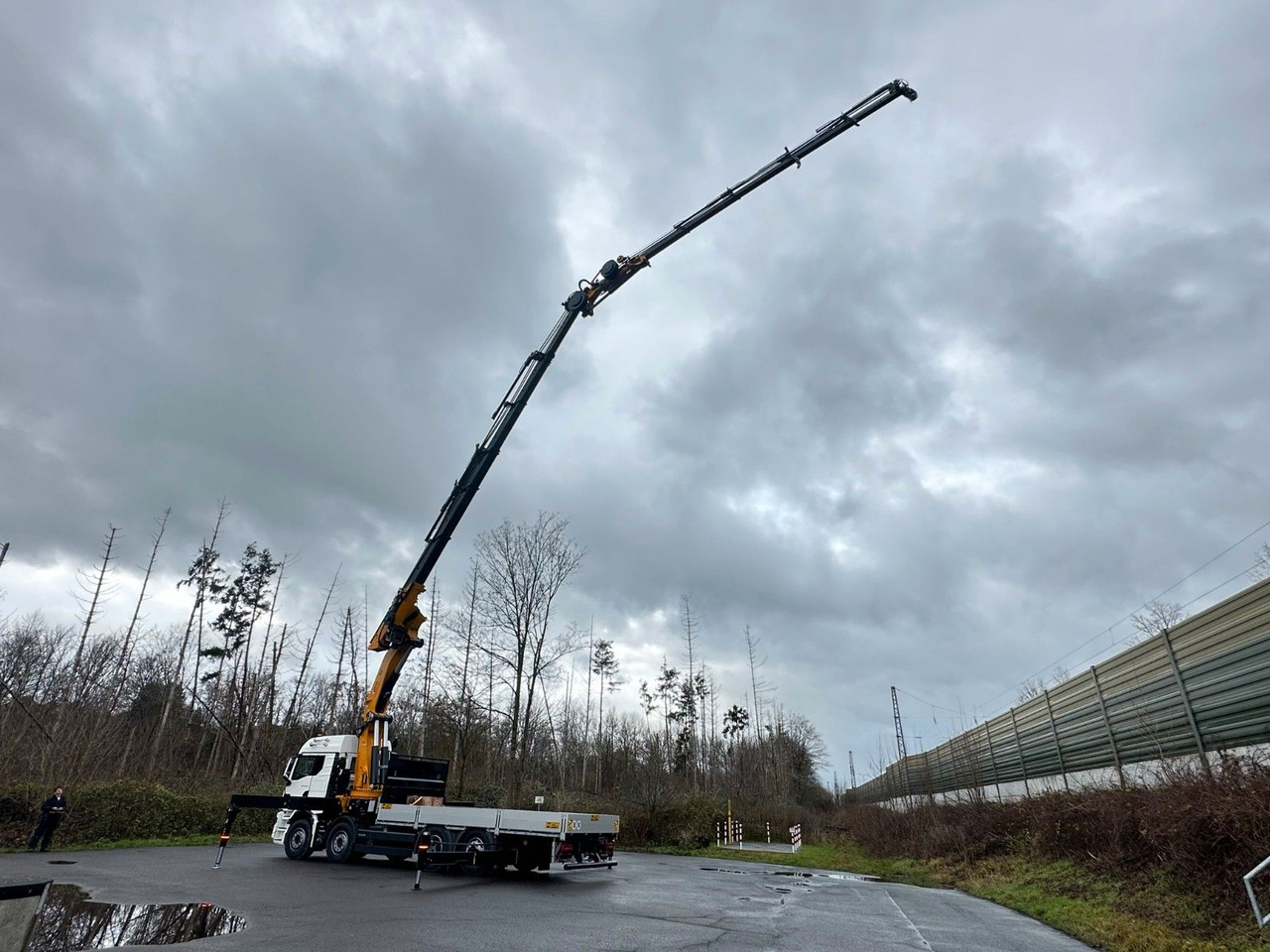 Vinçli kamyon MAN TGS 35.520 8X2 Hiab EFFER 955-8s +Jib 6s: fotoğraf 19