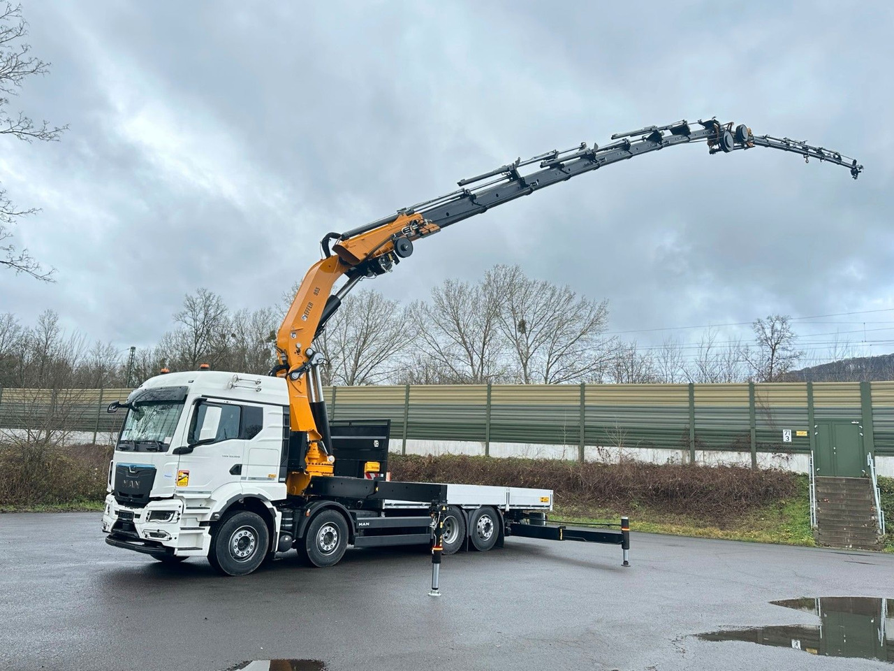 MAN TGS 35.520 8X2 Hiab EFFER 955-8s +Jib 6s - Vinçli kamyon: fotoğraf 1 MAN TGS 35.520 8X2 Hiab EFFER 955-8s +Jib 6s - Vinçli kamyon: fotoğraf 1