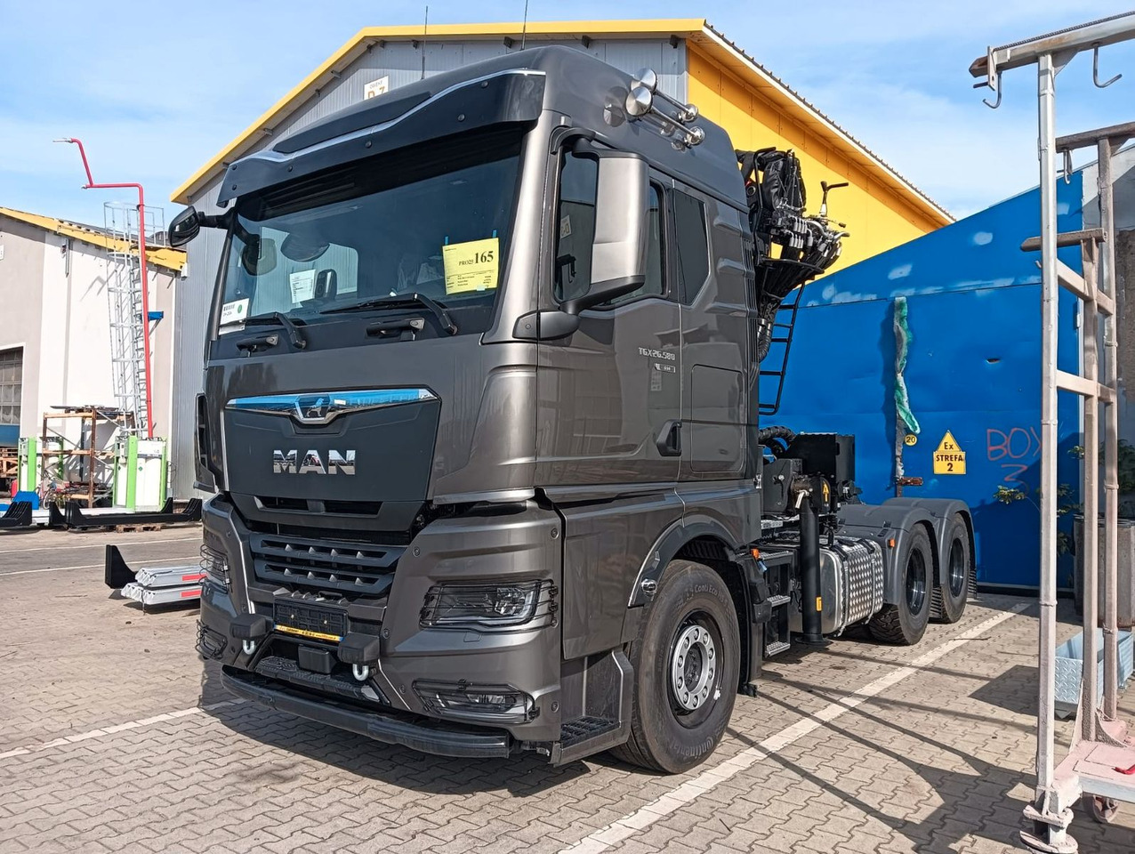 MAN TGX 26.580 6x4 LANGHOLZ EPSILON TZ 17 - Tomruk kamyonu, Vinçli kamyon: fotoğraf 1 MAN TGX 26.580 6x4 LANGHOLZ EPSILON TZ 17 - Tomruk kamyonu, Vinçli kamyon: fotoğraf 1