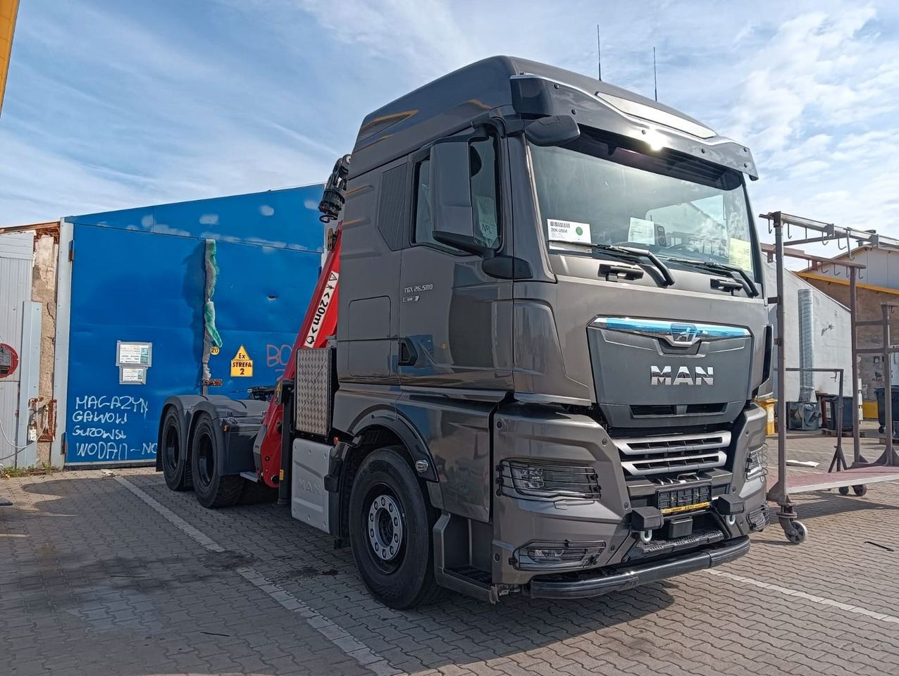 MAN TGX 26.580 6x4 LANGHOLZ EPSILON TZ 17 - Tomruk kamyonu, Vinçli kamyon: fotoğraf 4 MAN TGX 26.580 6x4 LANGHOLZ EPSILON TZ 17 - Tomruk kamyonu, Vinçli kamyon: fotoğraf 4