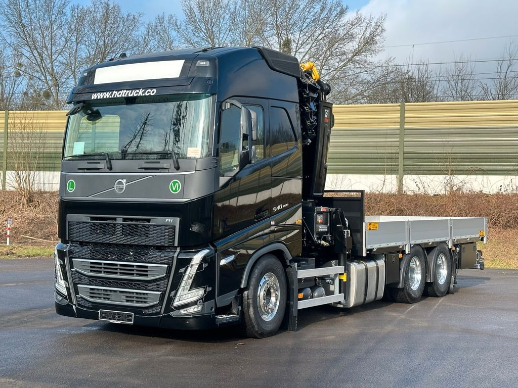 Volvo FH 540 6x4 Euro6e HIAB X-HIPRO 548 E 8 - Sal/ Açık kasa kamyon, Vinçli kamyon: fotoğraf 4 Volvo FH 540 6x4 Euro6e HIAB X-HIPRO 548 E 8 - Sal/ Açık kasa kamyon, Vinçli kamyon: fotoğraf 4