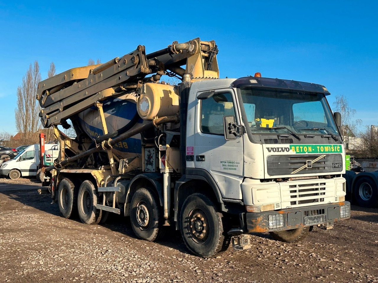 Volvo FM380 8X4 CIFA 28m Fahrmischer Pumpe - Mobil beton pompası: fotoğraf 1 Volvo FM380 8X4 CIFA 28m Fahrmischer Pumpe - Mobil beton pompası: fotoğraf 1