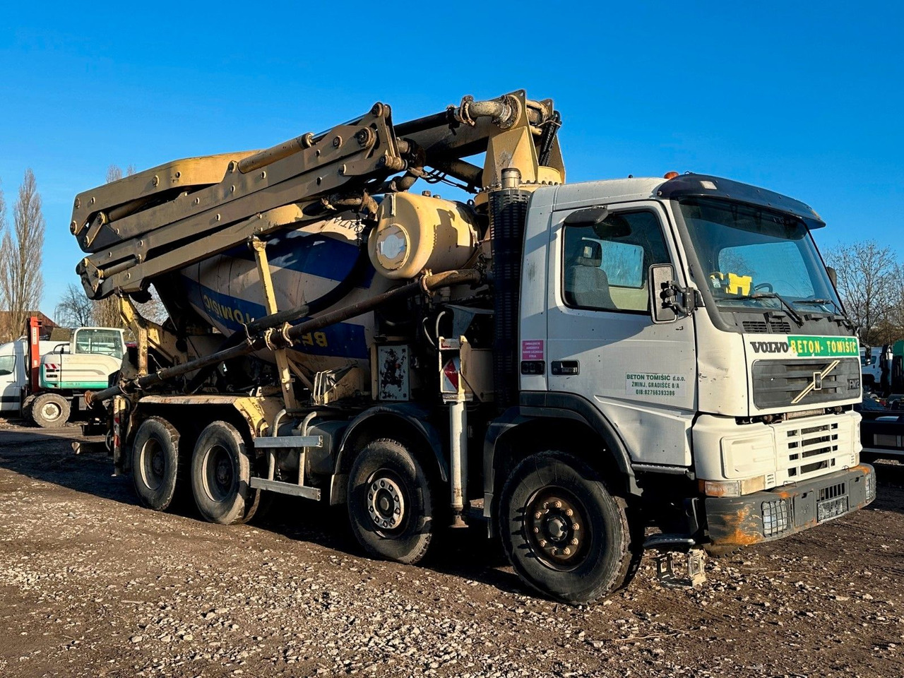 Volvo FM380 8X4 CIFA 28m Fahrmischer Pumpe - Mobil beton pompası: fotoğraf 2 Volvo FM380 8X4 CIFA 28m Fahrmischer Pumpe - Mobil beton pompası: fotoğraf 2