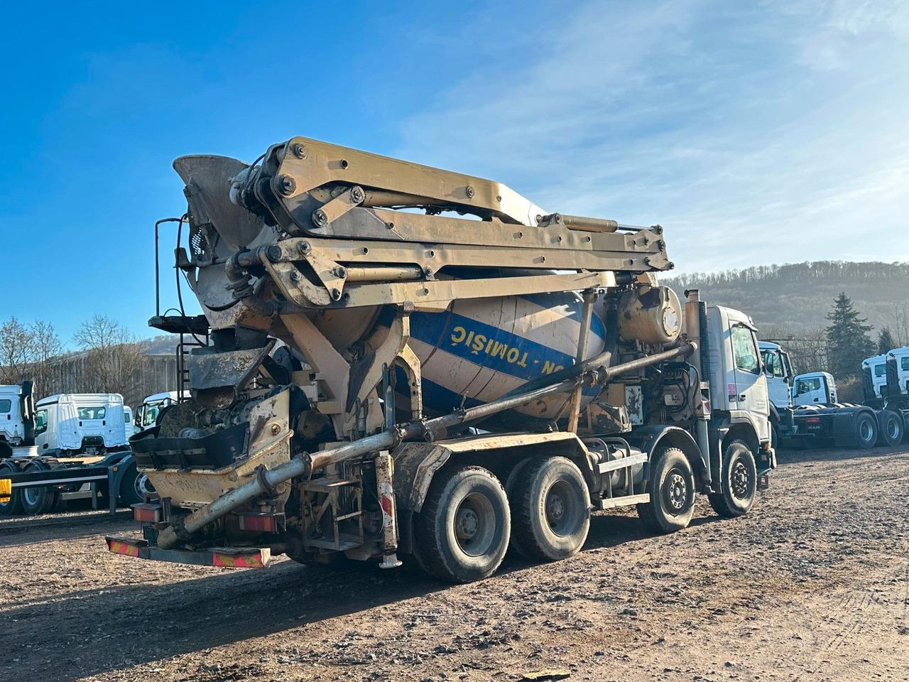 Volvo FM380 8X4 CIFA 28m Fahrmischer Pumpe - Mobil beton pompası: fotoğraf 4 Volvo FM380 8X4 CIFA 28m Fahrmischer Pumpe - Mobil beton pompası: fotoğraf 4