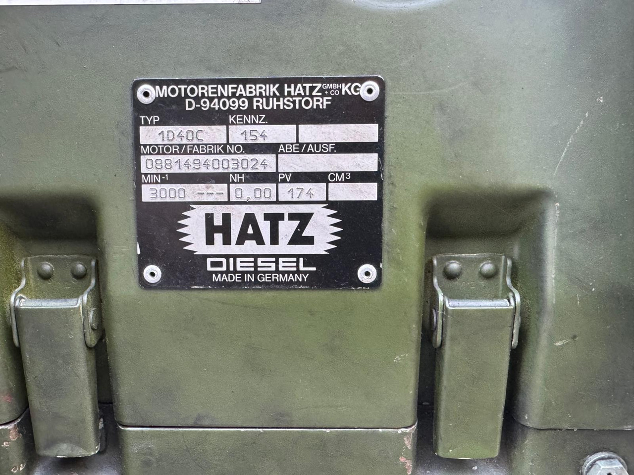 Kirsch Generator met Hatz 1040C Diesel - Elektrikli jeneratör: fotoğraf 5 Kirsch Generator met Hatz 1040C Diesel - Elektrikli jeneratör: fotoğraf 5