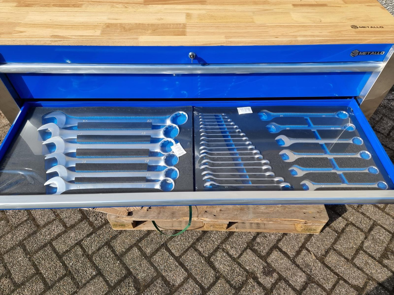 Metallo Mega Jumbo Gereedschapskist - Nieuw, 11 lades waarvan 9 gevuld met gereedschap - Garaj ekipman: fotoğraf 4 Metallo Mega Jumbo Gereedschapskist - Nieuw, 11 lades waarvan 9 gevuld met gereedschap - Garaj ekipman: fotoğraf 4