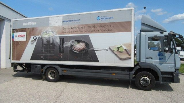 Mercedes-Benz 1224L Koffer LBW 2 to. Klima, neuer Tacho 4.1 - Kapalı kasa kamyon: fotoğraf 4 Mercedes-Benz 1224L Koffer LBW 2 to. Klima, neuer Tacho 4.1 - Kapalı kasa kamyon: fotoğraf 4