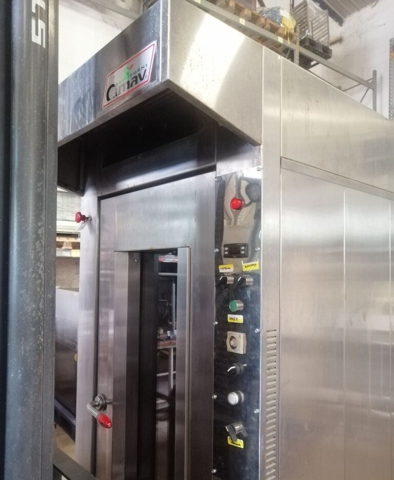 Cimav forni TSR150P - Fırın makinesi: fotoğraf 1 Cimav forni TSR150P - Fırın makinesi: fotoğraf 1