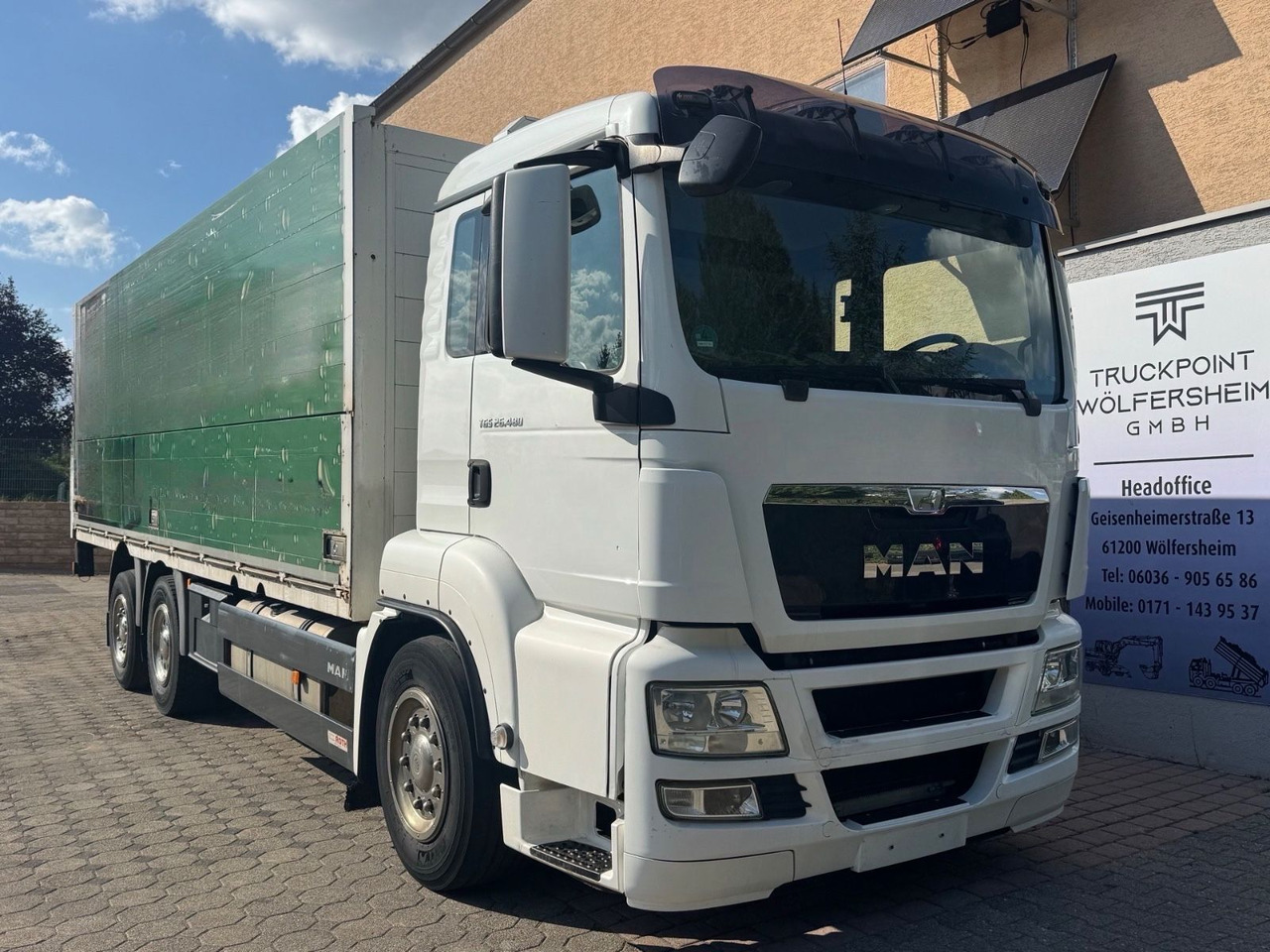 MAN TGS 26.480/Lenk-Lift/Kamera/AHK/Staplerhalterung - Taşınması içecek kamyon: fotoğraf 1 MAN TGS 26.480/Lenk-Lift/Kamera/AHK/Staplerhalterung - Taşınması içecek kamyon: fotoğraf 1