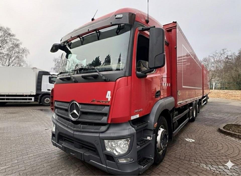 Mercedes-Benz Actros2543/Retarder/Lenk-Lift/2xAHK/Top-Zustand! - Kapalı kasa kamyon: fotoğraf 3 Mercedes-Benz Actros2543/Retarder/Lenk-Lift/2xAHK/Top-Zustand! - Kapalı kasa kamyon: fotoğraf 3