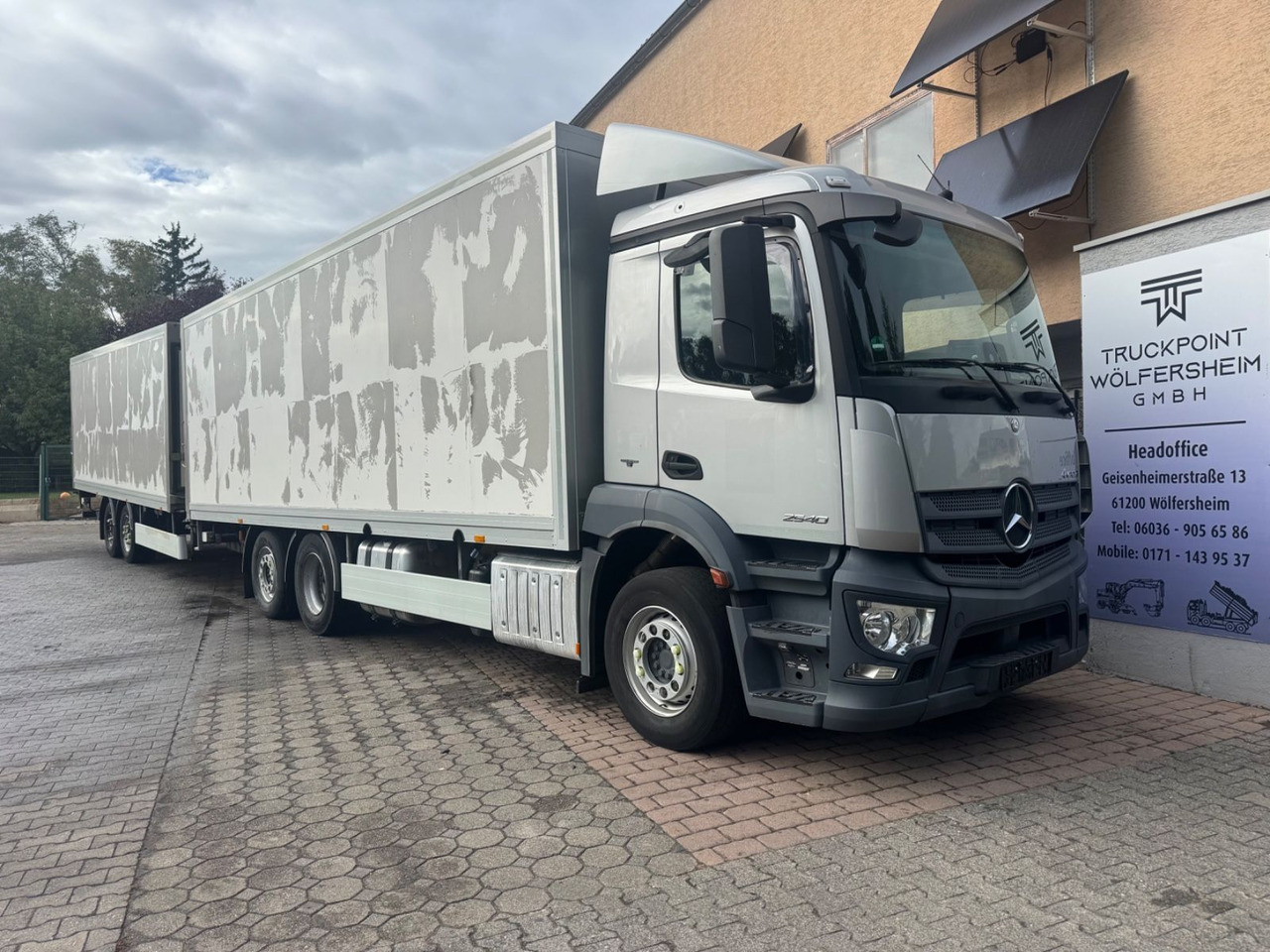 Mercedes-Benz Antos 2540/2xLBW/Kühlung-Defekt/5instock - Refrijeratör kamyon: fotoğraf 1 Mercedes-Benz Antos 2540/2xLBW/Kühlung-Defekt/5instock - Refrijeratör kamyon: fotoğraf 1