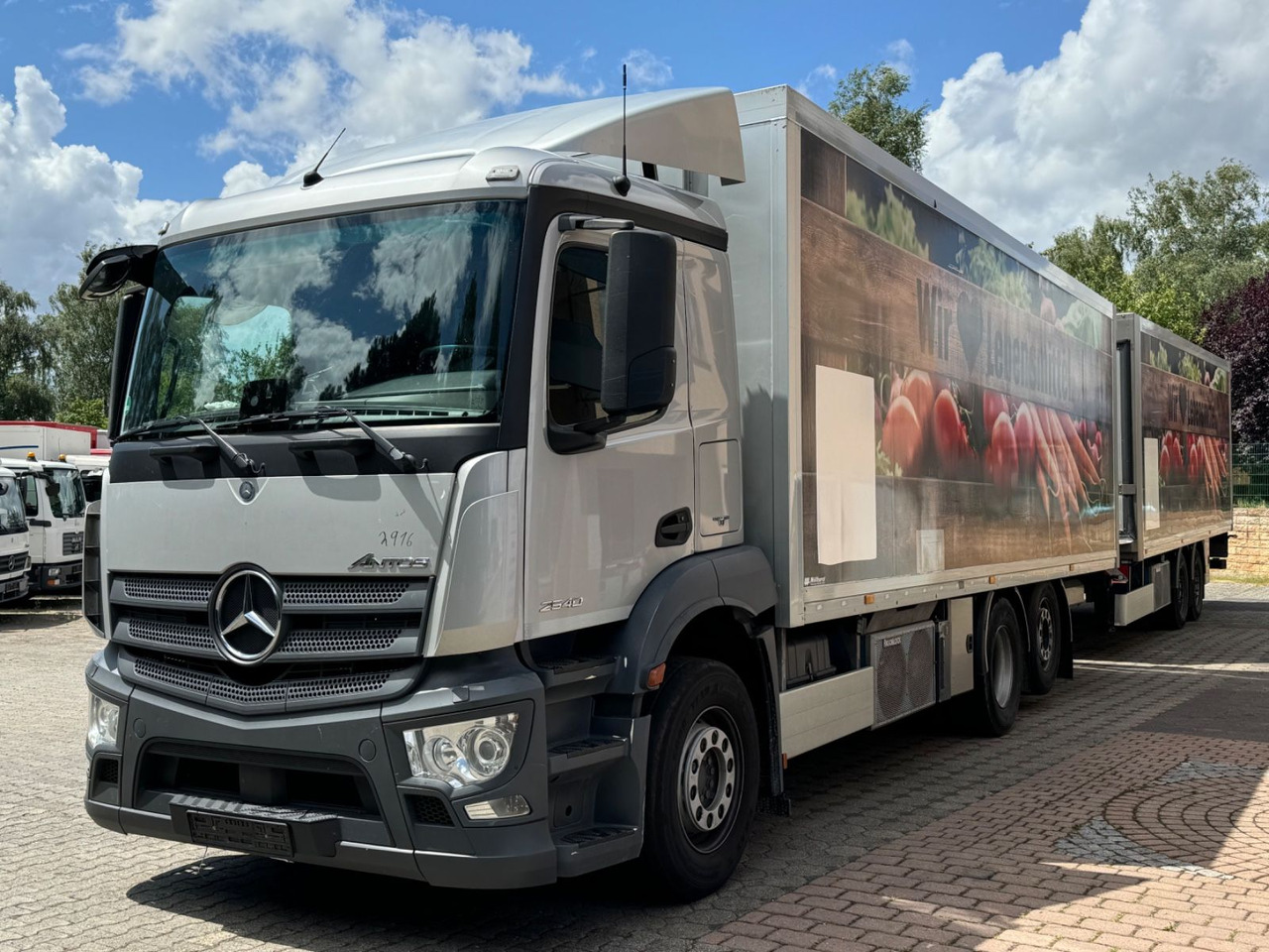 Mercedes-Benz Antos 2540/Durchladbar/Frigoblock/2x LBW/kpl.Zug - Refrijeratör kamyon: fotoğraf 2 Mercedes-Benz Antos 2540/Durchladbar/Frigoblock/2x LBW/kpl.Zug - Refrijeratör kamyon: fotoğraf 2