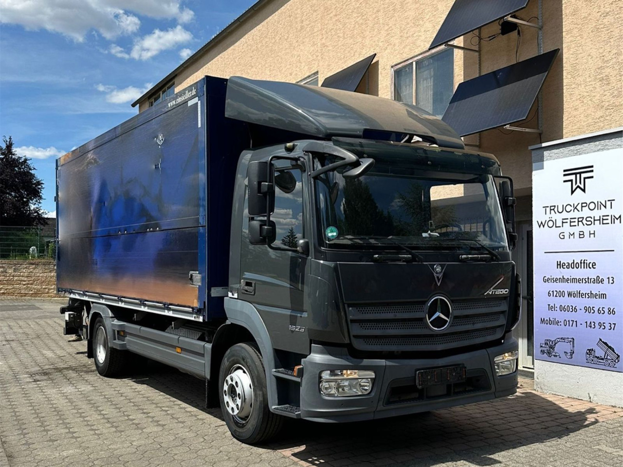 Mercedes-Benz Atego 1523/Klima/LBW/GT-Zertifiziert/2xAHK - Taşınması içecek kamyon: fotoğraf 1 Mercedes-Benz Atego 1523/Klima/LBW/GT-Zertifiziert/2xAHK - Taşınması içecek kamyon: fotoğraf 1