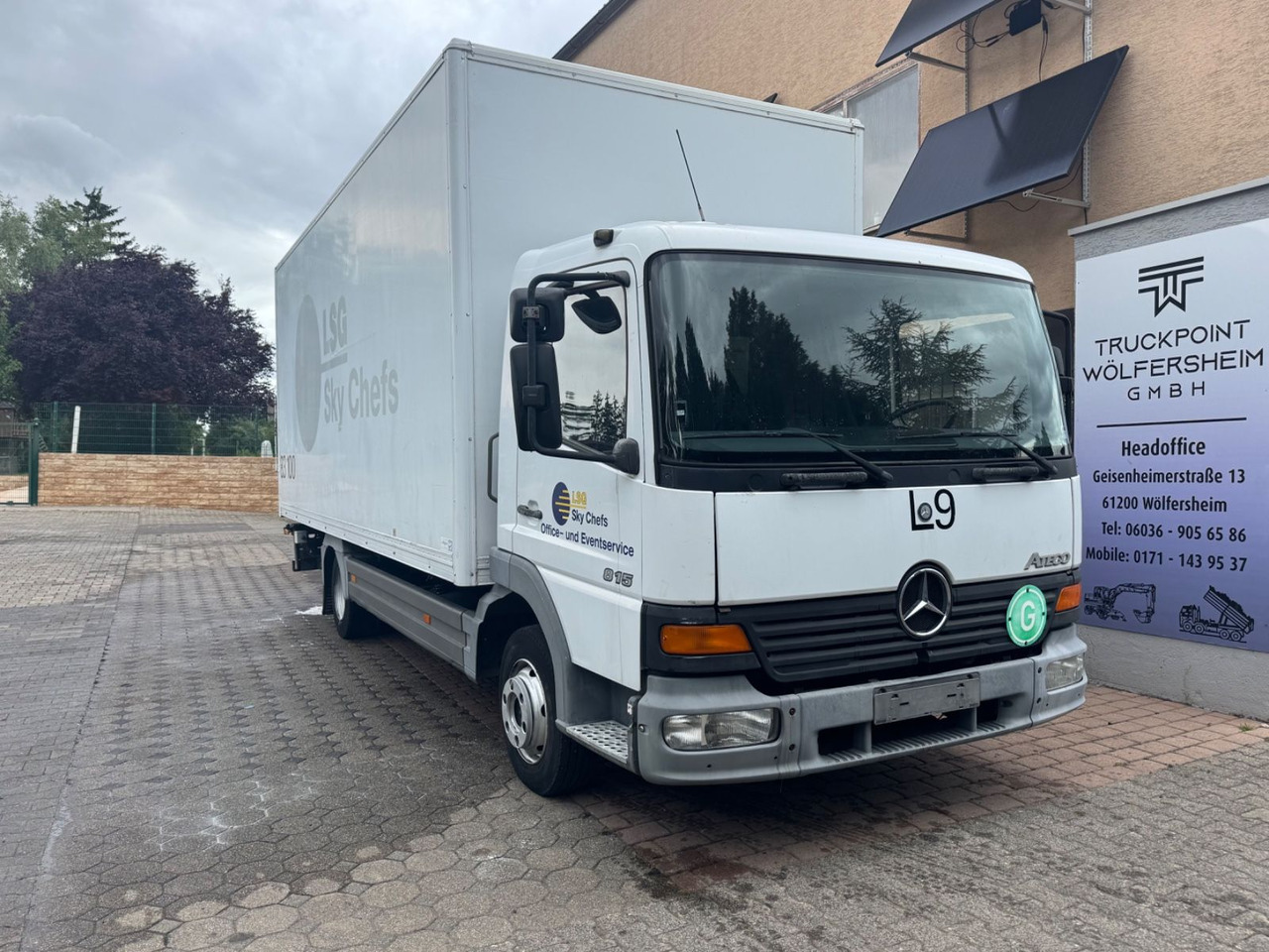 Mercedes-Benz Atego 815/LBW/B-L/KAMERA/ - Kapalı kasa kamyonet: fotoğraf 1 Mercedes-Benz Atego 815/LBW/B-L/KAMERA/ - Kapalı kasa kamyonet: fotoğraf 1