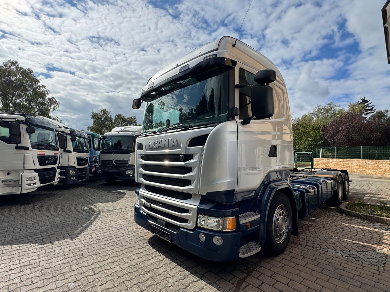 Scania R450/Retarder/Lenk-Lift/Highline - Şasi kamyon: fotoğraf 3 Scania R450/Retarder/Lenk-Lift/Highline - Şasi kamyon: fotoğraf 3