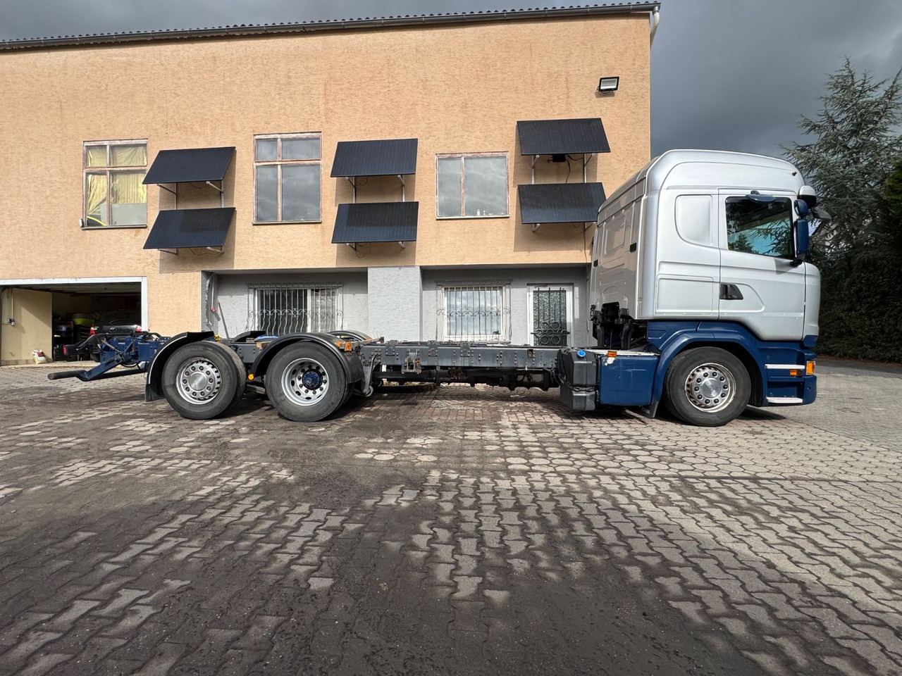 Scania R450/Retarder/Lenk-Lift/Highline - Şasi kamyon: fotoğraf 4 Scania R450/Retarder/Lenk-Lift/Highline - Şasi kamyon: fotoğraf 4
