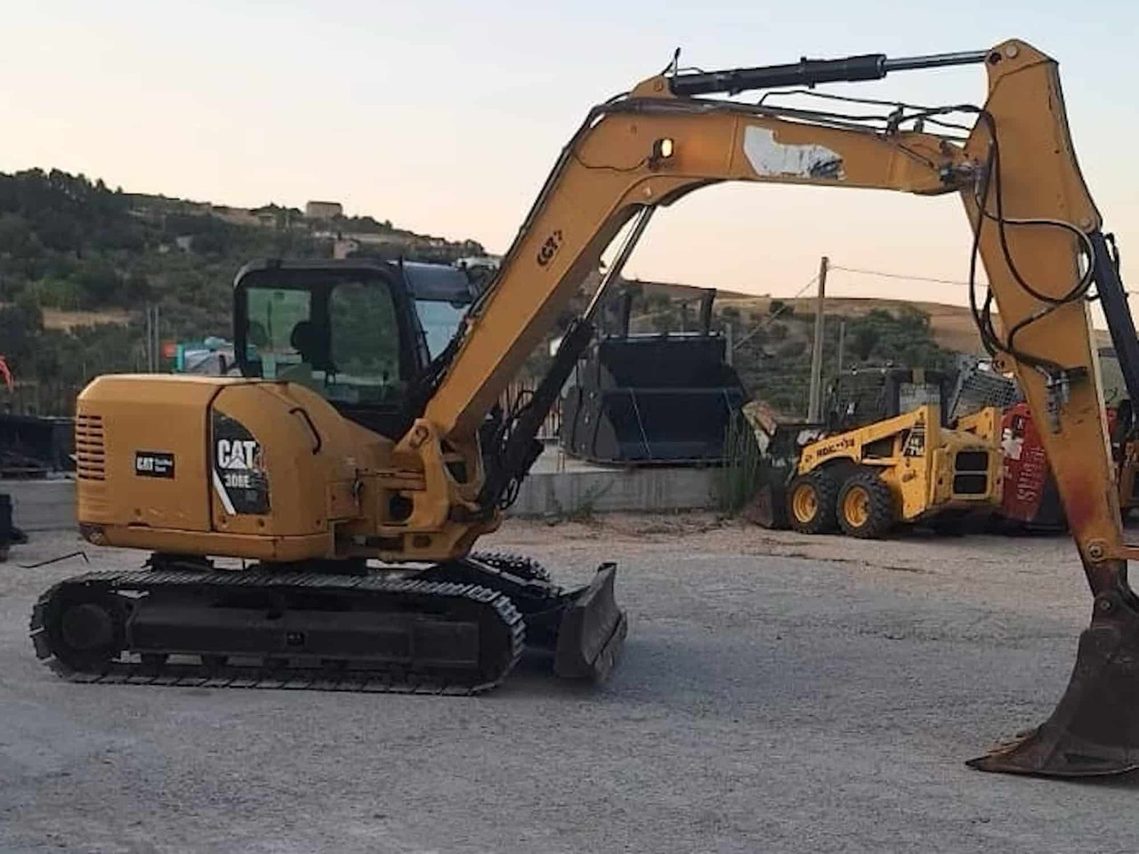 CAT 308E2CR - Paletli ekskavatör: fotoğraf 1 CAT 308E2CR - Paletli ekskavatör: fotoğraf 1
