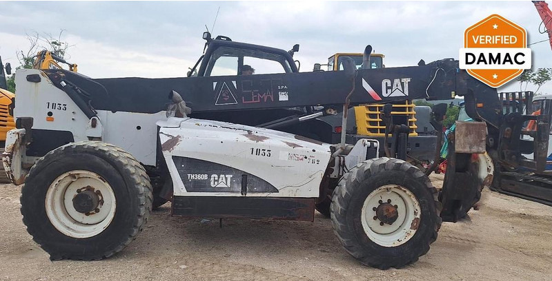 Caterpillar TH360B - Teleskopik yükleyici: fotoğraf 1 Caterpillar TH360B - Teleskopik yükleyici: fotoğraf 1