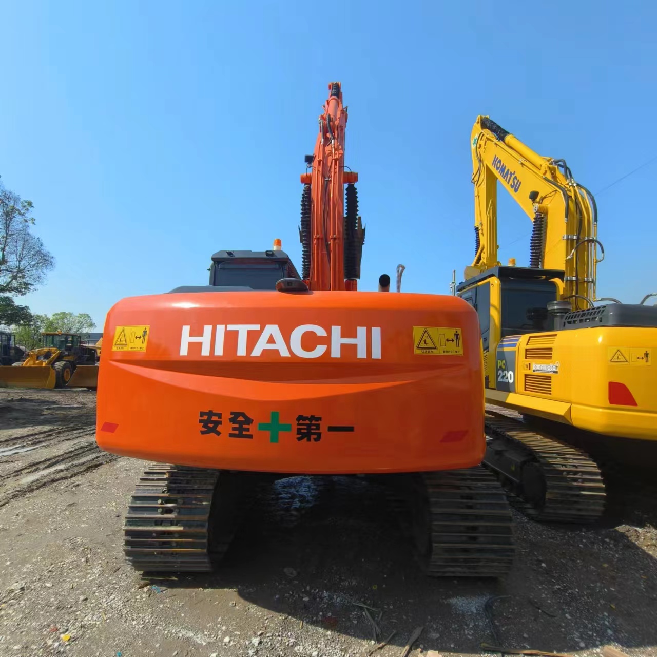 Paletli ekskavatör HITACHI ZX210: fotoğraf 7
