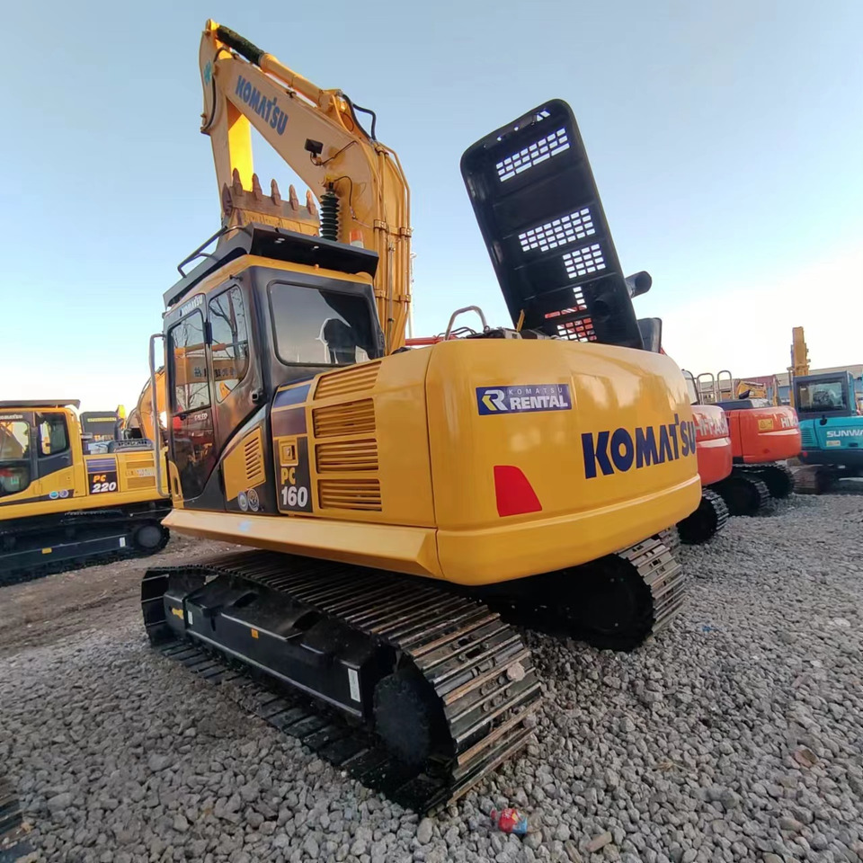 KOMATSU PC160 - Paletli ekskavatör: fotoğraf 1 KOMATSU PC160 - Paletli ekskavatör: fotoğraf 1