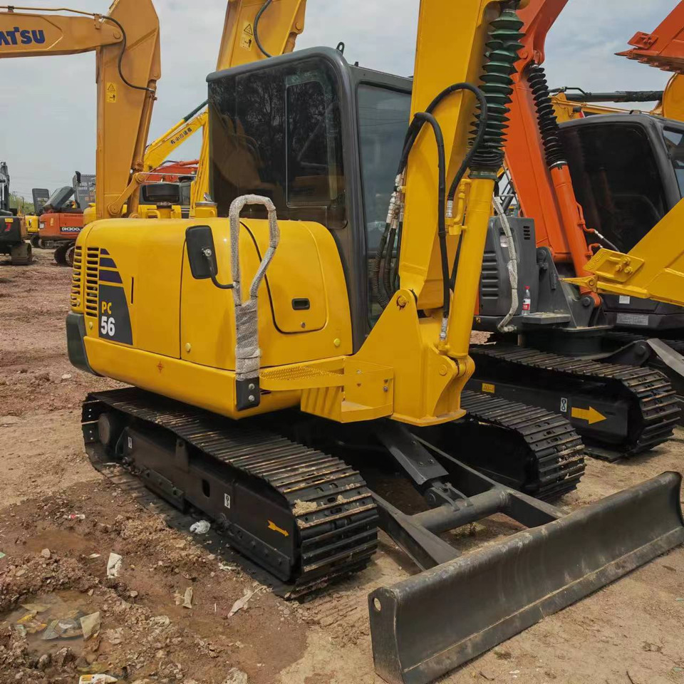 KOMATSU PC56 - Paletli ekskavatör: fotoğraf 4 KOMATSU PC56 - Paletli ekskavatör: fotoğraf 4