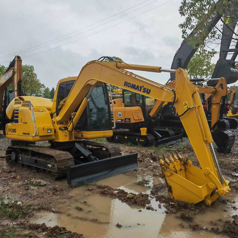 KOMATSU PC60-7 - Paletli ekskavatör: fotoğraf 1 KOMATSU PC60-7 - Paletli ekskavatör: fotoğraf 1