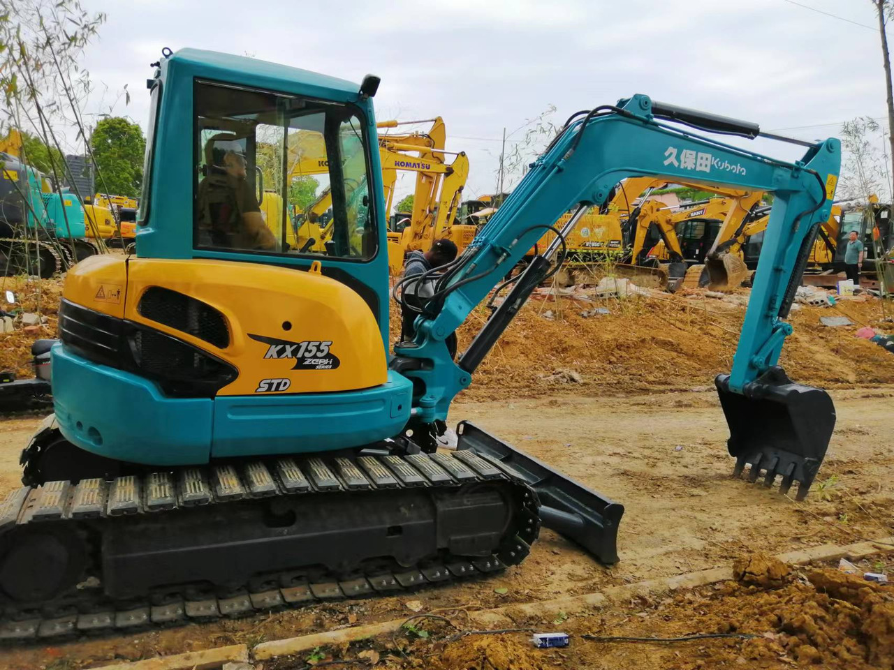 KUBOTA kx155 - Paletli ekskavatör: fotoğraf 2 KUBOTA kx155 - Paletli ekskavatör: fotoğraf 2