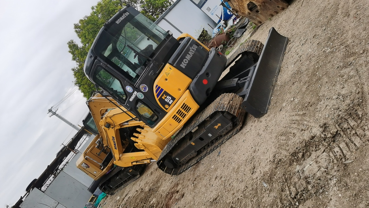 Komatsu pc55 - Mini ekskavatör: fotoğraf 1 Komatsu pc55 - Mini ekskavatör: fotoğraf 1
