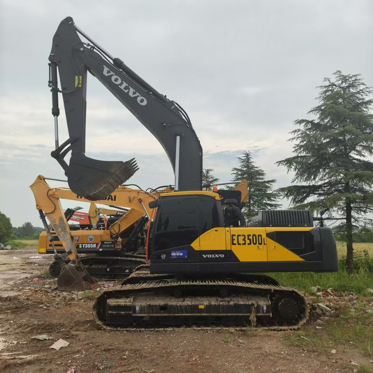 VOLVO EC350DL - Paletli ekskavatör: fotoğraf 1 VOLVO EC350DL - Paletli ekskavatör: fotoğraf 1