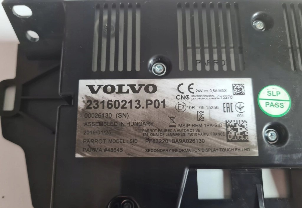 WYŚWIETLACZ PANEL RADIA NAWIGACJI VOLVO FH 4 FH 16 EURO 6 23160213 - P01 - Gösterge panosu: fotoğraf 4 WYŚWIETLACZ PANEL RADIA NAWIGACJI VOLVO FH 4 FH 16 EURO 6 23160213 - P01 - Gösterge panosu: fotoğraf 4