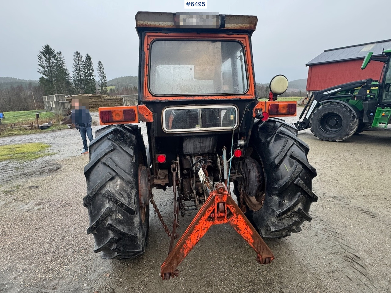 1975 Fiat 640 tractor with/twin wheels and triangle. WATCH THE VIDEO! - Traktör: fotoğraf 4 1975 Fiat 640 tractor with/twin wheels and triangle. WATCH THE VIDEO! - Traktör: fotoğraf 4