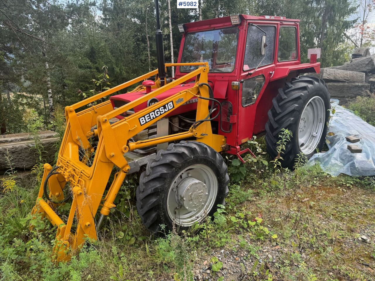 1975 Massey Ferguson 168 4x4 w/ loader - Traktör: fotoğraf 1 1975 Massey Ferguson 168 4x4 w/ loader - Traktör: fotoğraf 1
