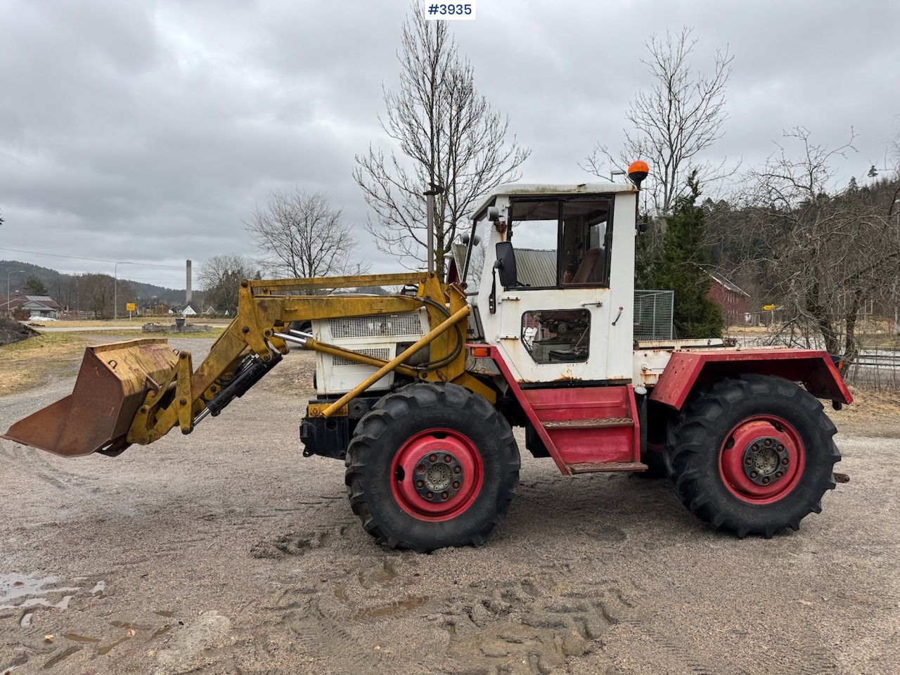 1977 MB Trac 800 Mercedes-Benz w/front loader - Traktör: fotoğraf 4 1977 MB Trac 800 Mercedes-Benz w/front loader - Traktör: fotoğraf 4