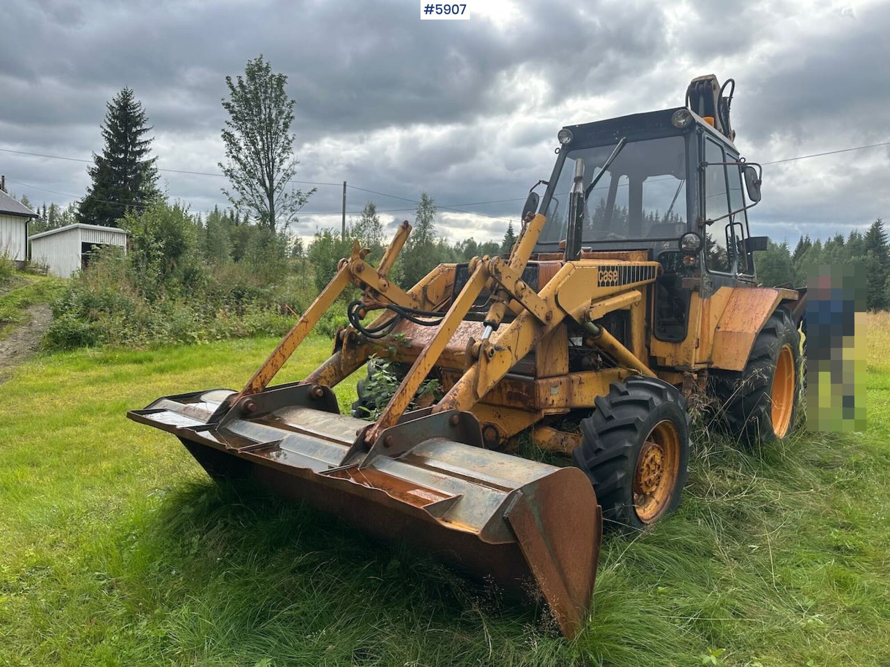 1979 CASE 580 backhoe. REP.OBJECT. WATCH VIDEO. - Traktör: fotoğraf 5 1979 CASE 580 backhoe. REP.OBJECT. WATCH VIDEO. - Traktör: fotoğraf 5