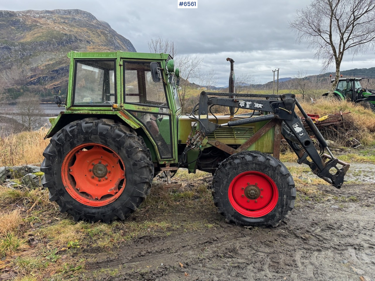 1981 Fendt Farmer 108 LS Turbomatik w/ front loader. - Traktör: fotoğraf 1 1981 Fendt Farmer 108 LS Turbomatik w/ front loader. - Traktör: fotoğraf 1