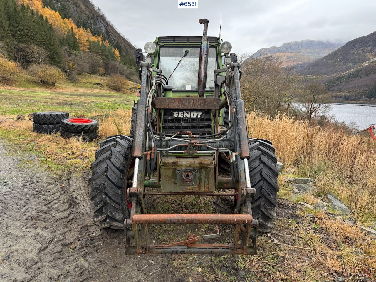 1981 Fendt Farmer 108 LS Turbomatik w/ front loader. - Traktör: fotoğraf 3 1981 Fendt Farmer 108 LS Turbomatik w/ front loader. - Traktör: fotoğraf 3