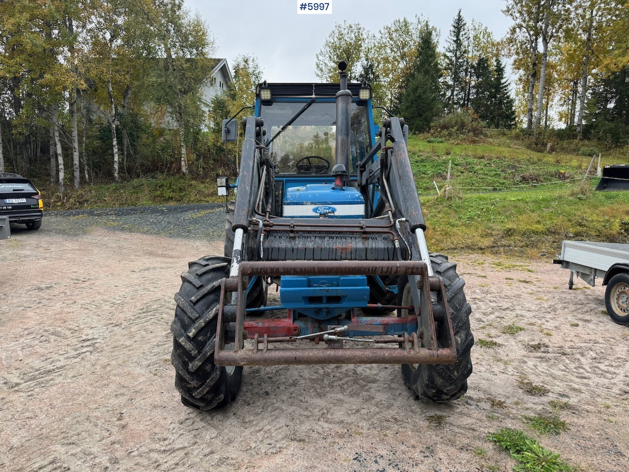 1983 Ford 5610 with Front Loader - Traktör: fotoğraf 5 1983 Ford 5610 with Front Loader - Traktör: fotoğraf 5
