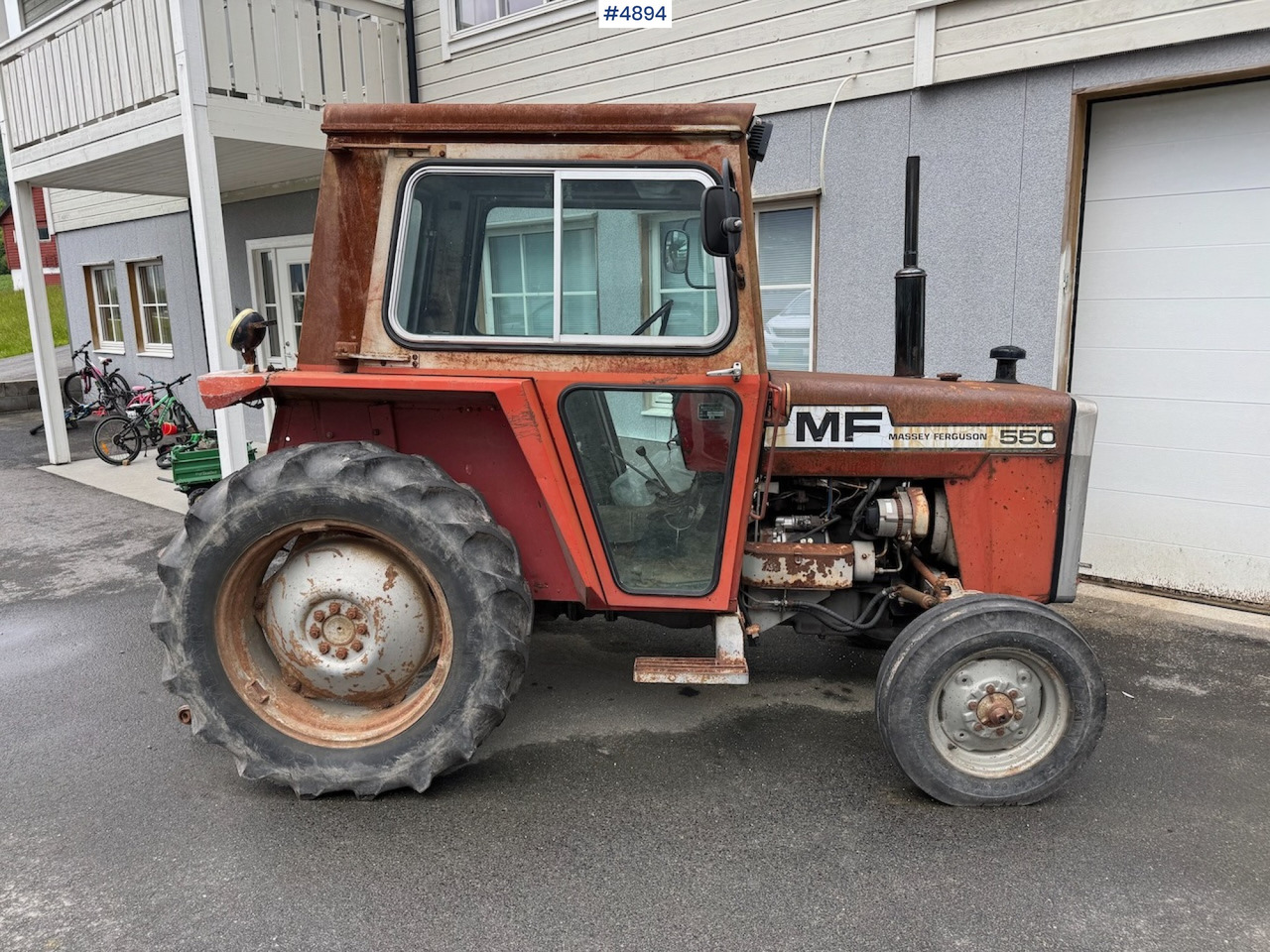 1983 Massey Ferguson 550 - Traktör: fotoğraf 2 1983 Massey Ferguson 550 - Traktör: fotoğraf 2
