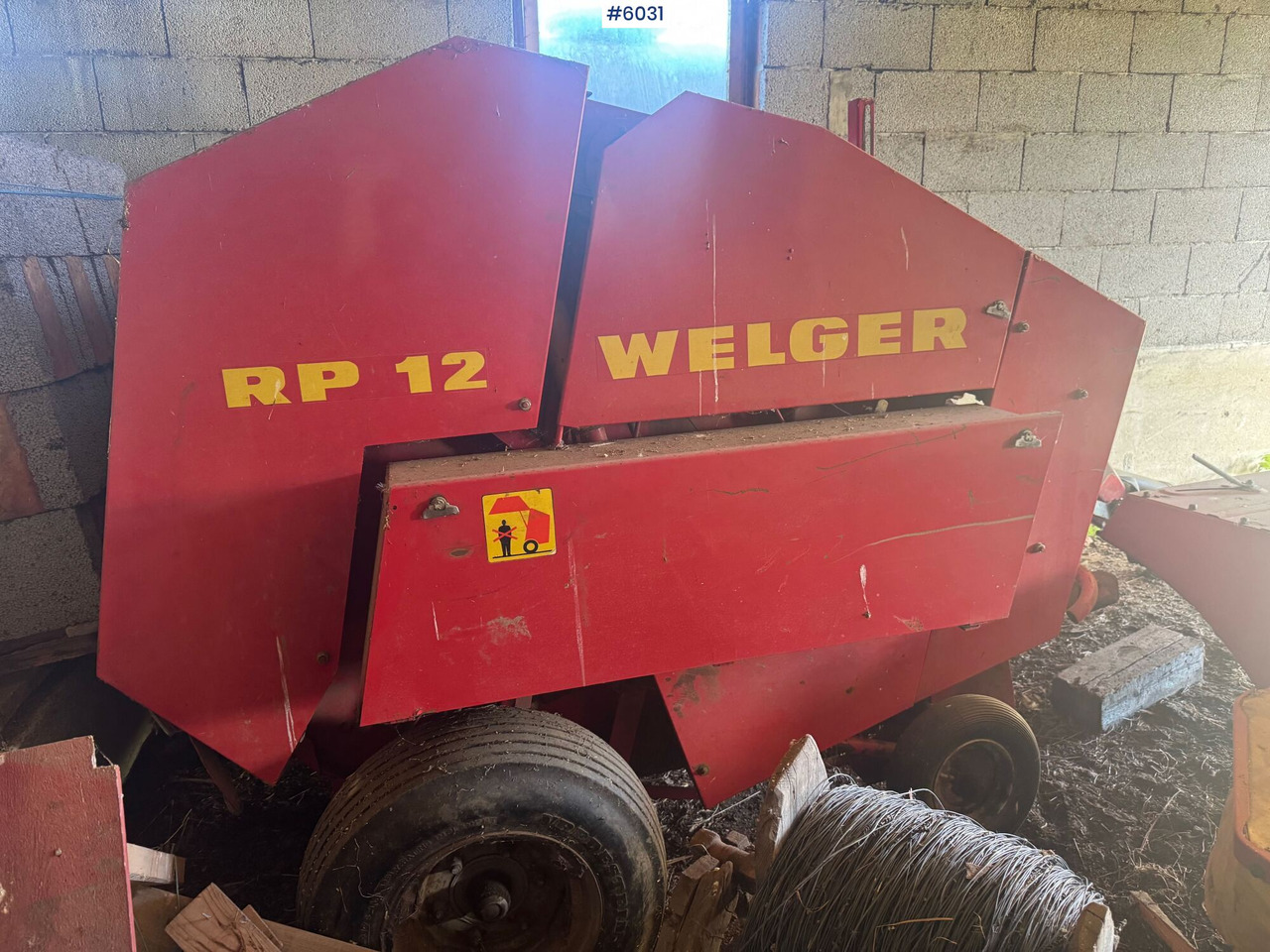 1983 Welger RP 12 round baler - Saman makinesi: fotoğraf 3 1983 Welger RP 12 round baler - Saman makinesi: fotoğraf 3