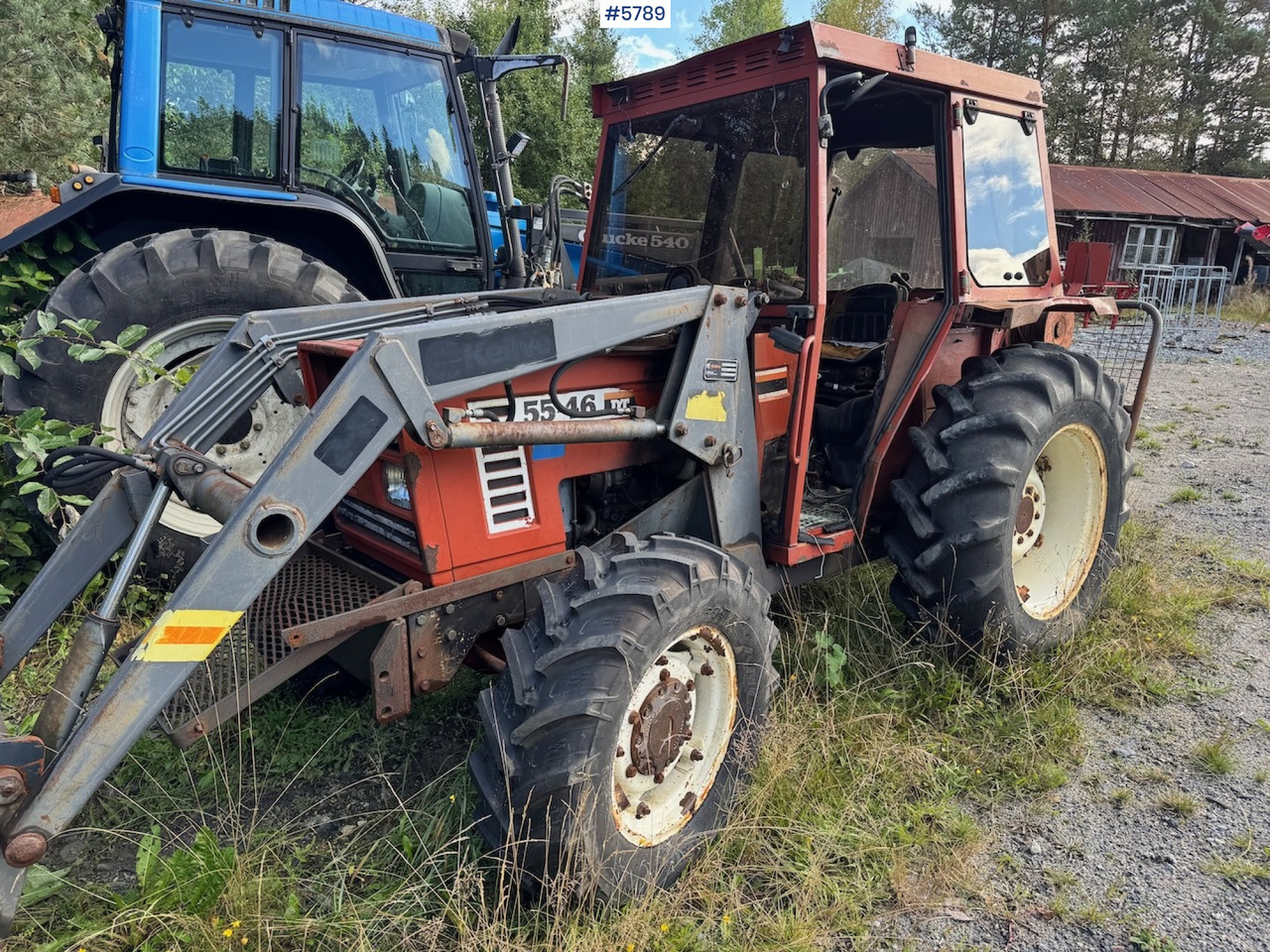 1986 Fiat 55-46 DT w/ front loader. - Traktör: fotoğraf 2 1986 Fiat 55-46 DT w/ front loader. - Traktör: fotoğraf 2